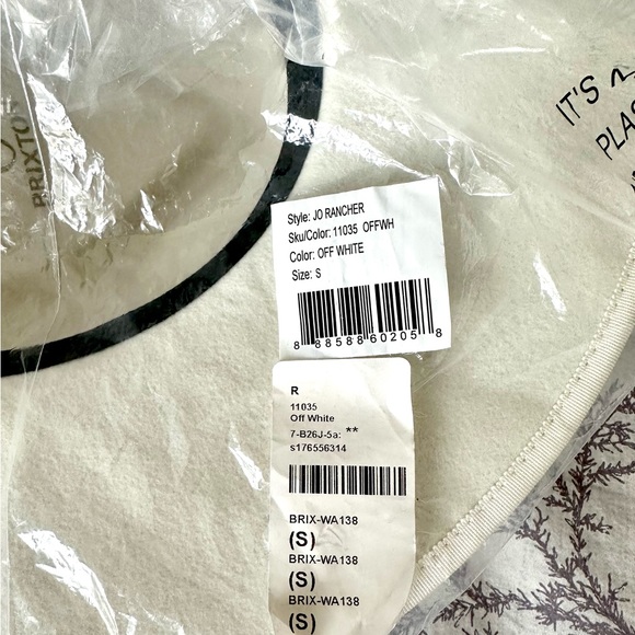 NWT Brixton Jo Rancher Hat in Dove - Picture 11 of 11